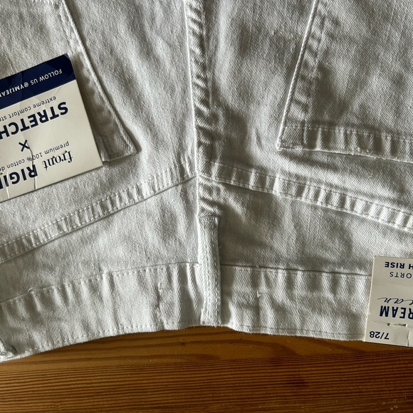 White YMI jean shorts - Picture 2 of 3